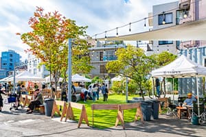 地域のイベントに<